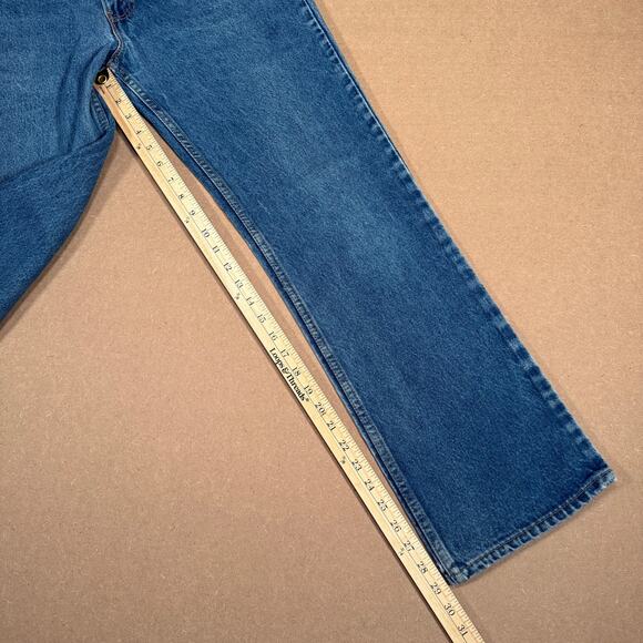 Vintage Levi’s 517 Orange Tab Blue Denim Jeans Fits like 32x29 Bootcut USA 90s - Picture 8 of 8